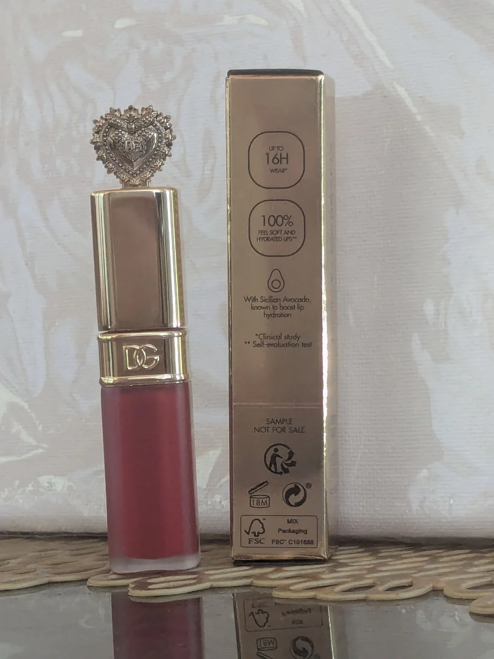 Dolce & Gabbana Everkiss Liquid Lip — Rose Red